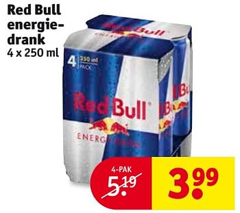 Aanbiedingen Red bull energiedrank - Red Bull - Geldig van 24/10/2017 tot 05/11/2017 bij Kruidvat