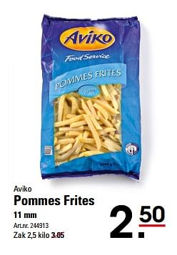 Aanbiedingen Aviko pommes frites - Aviko - Geldig van 26/10/2017 tot 13/11/2017 bij Sligro