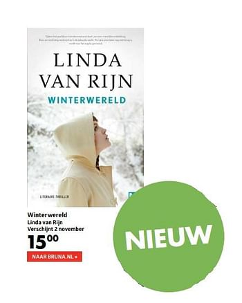 Aanbiedingen Winterwereld linda van rijn - Huismerk-Bruna - Geldig van 26/10/2017 tot 12/11/2017 bij Bruna