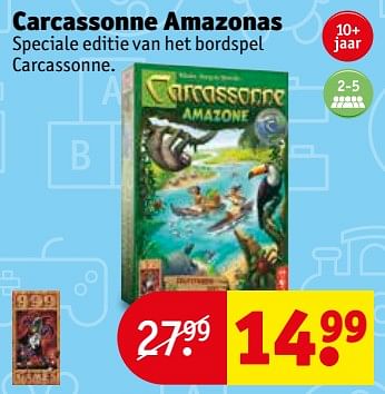 Aanbiedingen Carcassonne amazonas - 999games - Geldig van 31/10/2017 tot 05/11/2017 bij Kruidvat