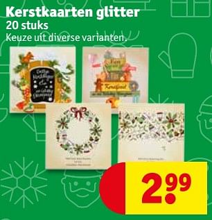 Aanbiedingen Kerstkaarten glitter - Huismerk - Kruidvat - Geldig van 31/10/2017 tot 05/11/2017 bij Kruidvat