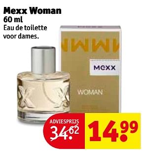 Aanbiedingen Mexx woman eau de toilette voor dames - Mexx - Geldig van 31/10/2017 tot 05/11/2017 bij Kruidvat