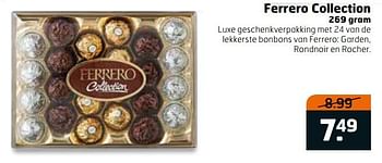 Aanbiedingen Ferrero collection - Ferrero - Geldig van 31/10/2017 tot 12/11/2017 bij Trekpleister