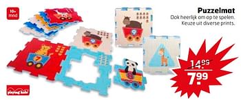 Aanbiedingen Puzzelmat - Playing Kids - Geldig van 31/10/2017 tot 12/11/2017 bij Trekpleister