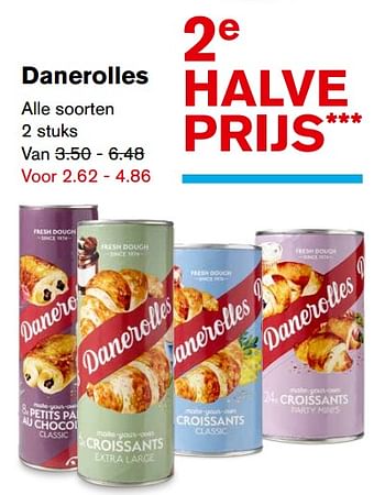 Aanbiedingen Danerolles - Danerolles - Geldig van 01/11/2017 tot 07/11/2017 bij Hoogvliet