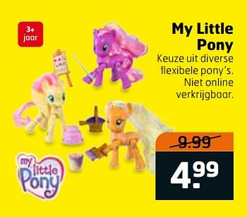Aanbiedingen My little pony - My Little Pony - Geldig van 31/10/2017 tot 12/11/2017 bij Trekpleister
