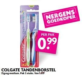 Aanbiedingen Colgate tandenborstel - Colgate - Geldig van 29/10/2017 tot 04/11/2017 bij Deka Markt