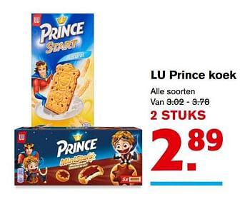 Aanbiedingen Lu prince koek - Lu - Geldig van 01/11/2017 tot 07/11/2017 bij Hoogvliet