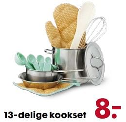 Aanbiedingen 13-delige kookset - Huismerk - Hema - Geldig van 06/11/2017 tot 05/12/2017 bij Hema