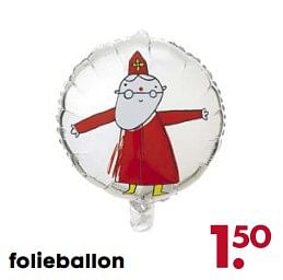 Aanbiedingen Folieballon - Huismerk - Hema - Geldig van 06/11/2017 tot 05/12/2017 bij Hema