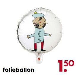 Aanbiedingen Folieballon - Huismerk - Hema - Geldig van 06/11/2017 tot 05/12/2017 bij Hema
