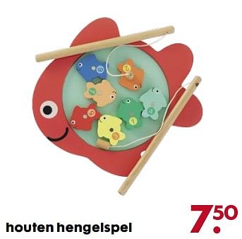 Aanbiedingen Houten hengelspel - Huismerk - Hema - Geldig van 06/11/2017 tot 05/12/2017 bij Hema