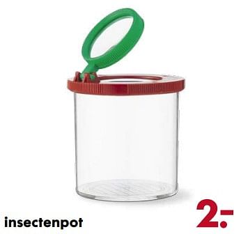 Aanbiedingen Insectenpot - Huismerk - Hema - Geldig van 06/11/2017 tot 05/12/2017 bij Hema