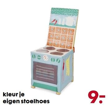 Aanbiedingen Kleur je eigen stoelhoes - Huismerk - Hema - Geldig van 06/11/2017 tot 05/12/2017 bij Hema