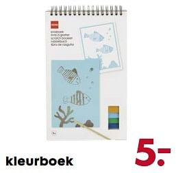 Aanbiedingen Kleurboek - Huismerk - Hema - Geldig van 06/11/2017 tot 05/12/2017 bij Hema