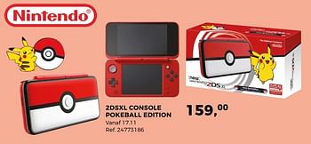Aanbiedingen 2dsxl console pokeball edition - Nintendo - Geldig van 07/11/2017 tot 05/12/2017 bij Supra Bazar
