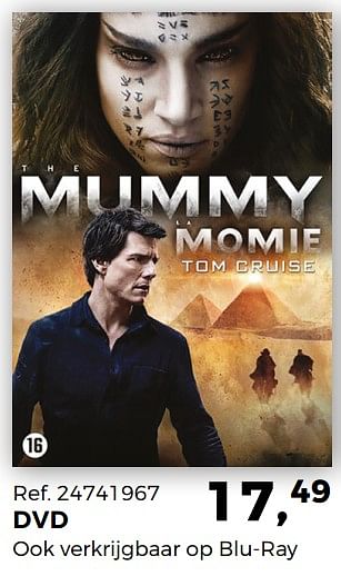 Aanbiedingen Dvd mummy momie - Huismerk - Supra Bazar - Geldig van 07/11/2017 tot 05/12/2017 bij Supra Bazar