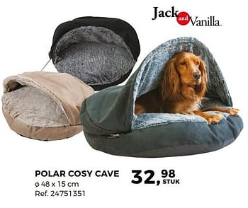 Aanbiedingen Polar cosy cave - Jack and Vanilla - Geldig van 07/11/2017 tot 05/12/2017 bij Supra Bazar