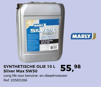 Aanbiedingen Synthetische olie 10 l silver max 5w30 - Marly - Geldig van 07/11/2017 tot 05/12/2017 bij Supra Bazar