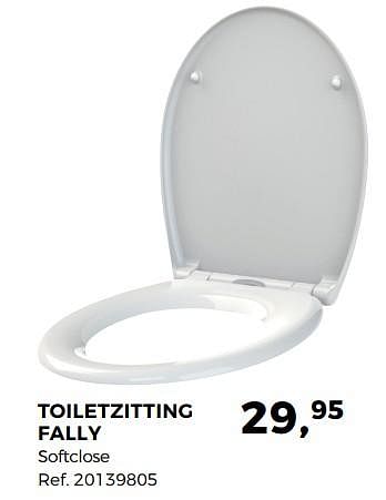 Aanbiedingen Toiletzitting fally - Allibert - Geldig van 07/11/2017 tot 05/12/2017 bij Supra Bazar