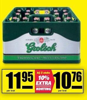 Aanbiedingen Grolsch - Grolsch - Geldig van 30/10/2017 tot 05/11/2017 bij Nettorama