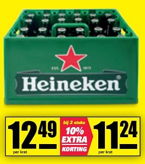 Aanbiedingen Heineken - Heineken - Geldig van 30/10/2017 tot 05/11/2017 bij Nettorama