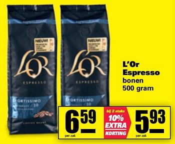Aanbiedingen L`or espresso - Douwe Egberts - Geldig van 30/10/2017 tot 05/11/2017 bij Nettorama
