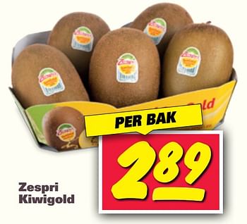 Aanbiedingen Zespri kiwigold - Zespri - Geldig van 30/10/2017 tot 05/11/2017 bij Nettorama