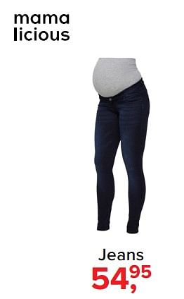 Aanbiedingen Jeans - MamaLicious - Geldig van 30/10/2017 tot 09/12/2017 bij Baby-Dump