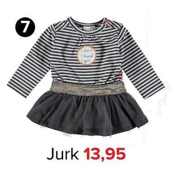 Aanbiedingen Jurk - Baby look - Geldig van 30/10/2017 tot 09/12/2017 bij Baby-Dump