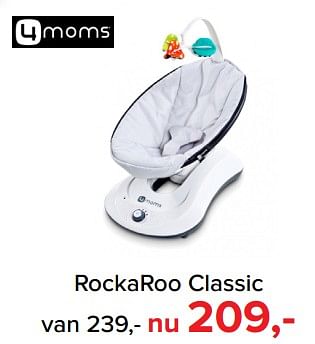 Aanbiedingen Rockaroo classic - 4Moms - Geldig van 30/10/2017 tot 09/12/2017 bij Baby-Dump