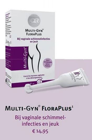 Aanbiedingen Multi-gyn floraplus - Multi-Gyn - Geldig van 23/10/2017 tot 05/11/2017 bij Etos