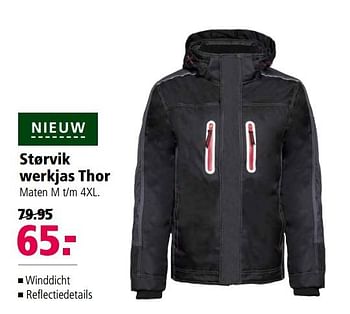 Aanbiedingen Størvik werkjas thor - StÃ¸rvik - Geldig van 23/10/2017 tot 05/11/2017 bij Welkoop