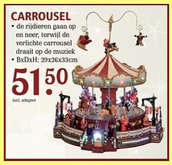 Aanbiedingen Carrousel - Huismerk - Van Cranenbroek - Geldig van 23/10/2017 tot 12/11/2017 bij Van Cranenbroek