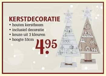 Aanbiedingen Kerstdecoratie - Huismerk - Van Cranenbroek - Geldig van 23/10/2017 tot 12/11/2017 bij Van Cranenbroek