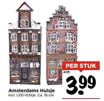 Aanbiedingen Amsterdams huisje - Huismerk Vomar - Geldig van 05/11/2017 tot 11/11/2017 bij Vomar