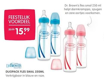 Aanbiedingen Duopack fles smal - Huismerk - Prenatal - Geldig van 31/10/2017 tot 27/11/2017 bij Prenatal
