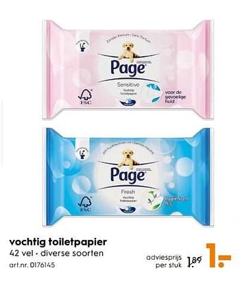 Aanbiedingen Vochtig toiletpapier - Page - Geldig van 28/10/2017 tot 11/11/2017 bij Blokker