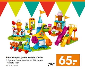 Aanbiedingen Duplo grote kermis - Lego - Geldig van 28/10/2017 tot 11/11/2017 bij Blokker