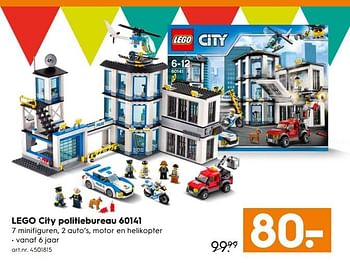 Aanbiedingen Lego city politiebureau - Lego - Geldig van 28/10/2017 tot 11/11/2017 bij Blokker
