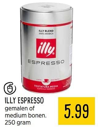 Aanbiedingen Illy espresso - Illy - Geldig van 30/10/2017 tot 12/11/2017 bij Xenos