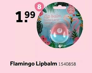 Aanbiedingen Flamingo lipbalm - Huismerk - Intertoys - Geldig van 30/10/2017 tot 12/11/2017 bij Intertoys