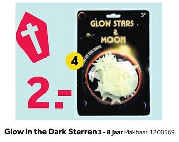 Aanbiedingen Glow in the dark sterren - Huismerk - Intertoys - Geldig van 30/10/2017 tot 12/11/2017 bij Intertoys