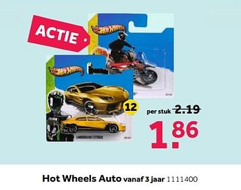 Aanbiedingen Hot wheels auto - Hot Wheels - Geldig van 30/10/2017 tot 12/11/2017 bij Intertoys