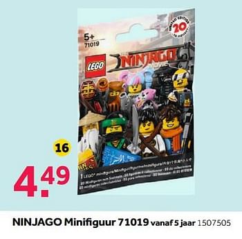 Aanbiedingen Ninjago minifiguur - Lego - Geldig van 30/10/2017 tot 12/11/2017 bij Intertoys