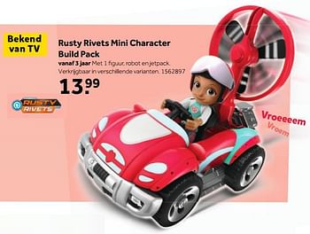 Aanbiedingen Rusty rivets mini character build pack - Rusty Rivets - Geldig van 30/10/2017 tot 12/11/2017 bij Intertoys