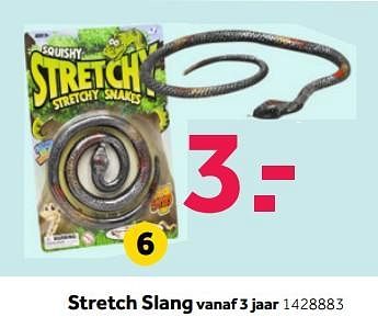 Aanbiedingen Stretch slang - Huismerk - Intertoys - Geldig van 30/10/2017 tot 12/11/2017 bij Intertoys