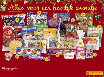 Aanbiedingen Chocolade kruidnoten - Huismerk - Aldi - Geldig van 05/11/2017 tot 12/11/2017 bij Aldi