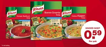 Aanbiedingen Knorr soep - Knorr - Geldig van 05/11/2017 tot 12/11/2017 bij Aldi