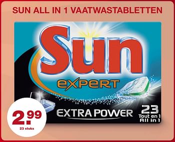 Aanbiedingen Sun expert - Sun - Geldig van 05/11/2017 tot 12/11/2017 bij Aldi